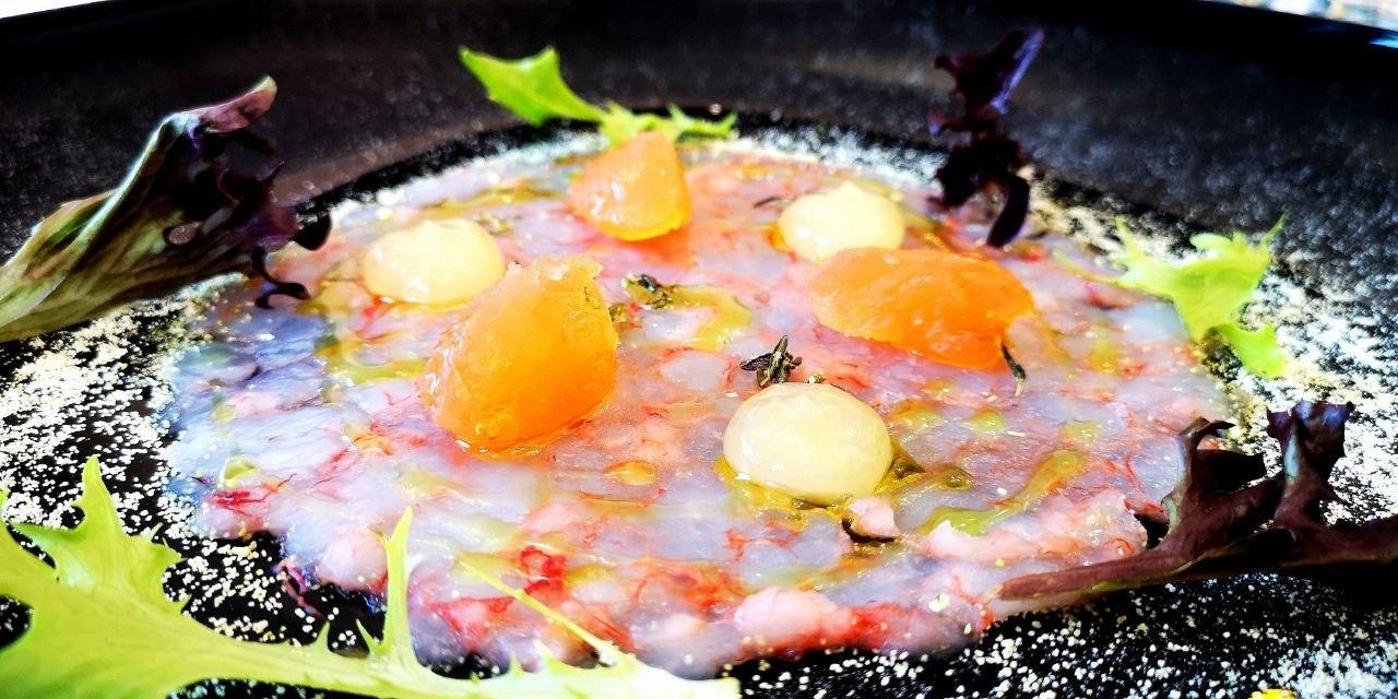 Carpaccio di Gambero rosso